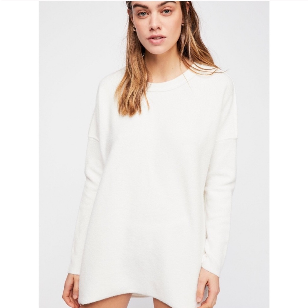 Free People Washed Ashore Solid Pullover
